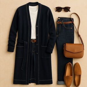 Banana Republic long cardigan